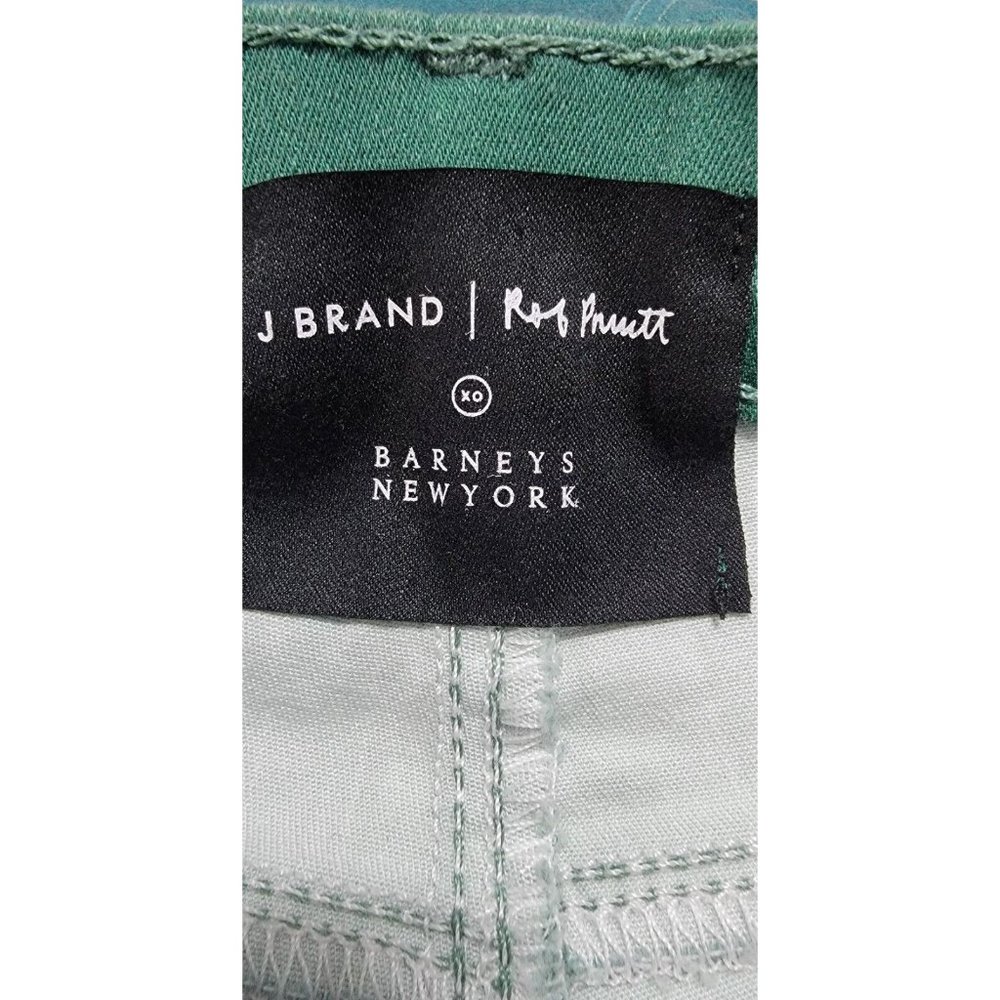 J Brand x Rob Pruitt Womens Green Blue Gradient Super Skinny Jeans Size … - Picture 6 of 12